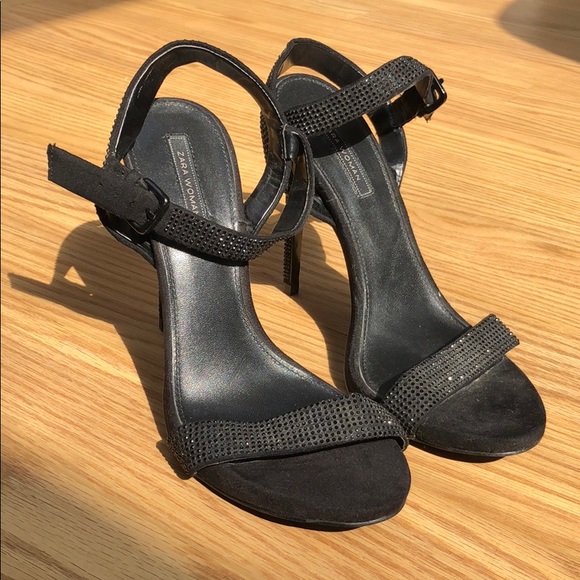 Zara Nano Studded Heels - Picture 1 of 4